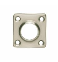 Intersteel Rozet vierkant - mat nikkel - thumbnail