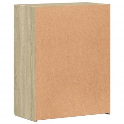 Archiefkast 60x32x77,5 cm bewerkt hout sonoma eikenkleurig Archiefkast 60x32x77,5 cm bewerkt hout sonoma eikenkleurig