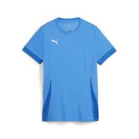 PUMA teamGOAL Voetbalshirt Dames Blauw Wit - thumbnail