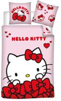 Hello Kitty Dekbedovertrek 140 X 200 cm - 65 x 65 cm - polykatoen - pre order - thumbnail