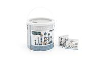 Label Label Houten blokken 50 stuks blauw - thumbnail