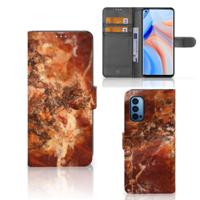 OPPO Reno 4 Pro 5G | Bookcase | Marmer Bruin - thumbnail