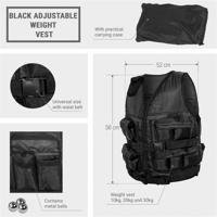 Gewichtsvest 30 kg verstelbaar - thumbnail