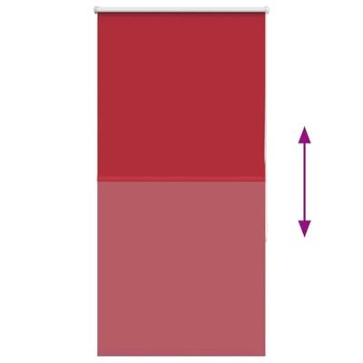 VidaXL Rolgordijn verduisterend 75x175 cm stofbreedte 70,7cm polyester