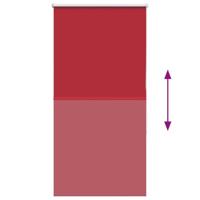 VidaXL Rolgordijn verduisterend 75x175 cm stofbreedte 70,7cm polyester - thumbnail