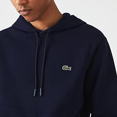 Lacoste Hooded Trainingspak Heren Donkerblauw - Maat M - Kleur: Donkerblauw | Soccerfanshop