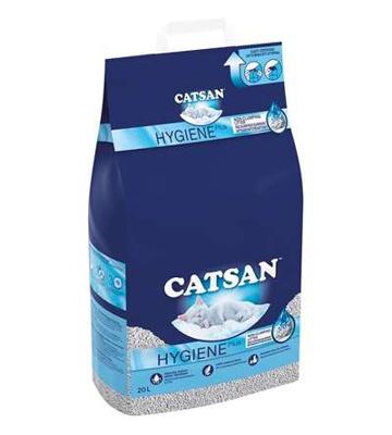 Catsan 20l Hygiene Plus - Kattenbakvulling