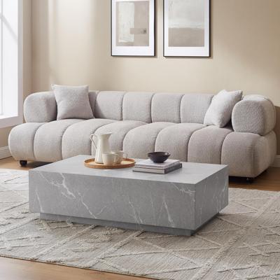 Artistiq Salontafel 'Asusena' Marmerlook, 120 x 75cm Artistiq Salontafel 'Asusena' Marmerlook, 120 x 75cm