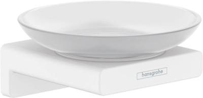 Hansgrohe Zeepschaal AddStoris Mat Wit Hansgrohe Zeepschaal AddStoris Mat Wit