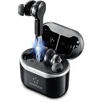 Renkforce RF-NCE-500 In Ear oordopjes Bluetooth Zwart Noise Cancelling Headset, Volumeregeling - thumbnail