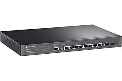 TP-LINK TL-SG3210 Managed L2 Gigabit Ethernet (10/100/1000) Power over Ethernet (PoE) Zwart