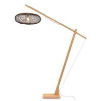 GOOD&MOJO Vloerlamp 'Cango' Bamboe, 218cm, kleur Naturel/Zwart - thumbnail