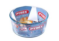 Pyrex souffle vorm glas 21cm - thumbnail