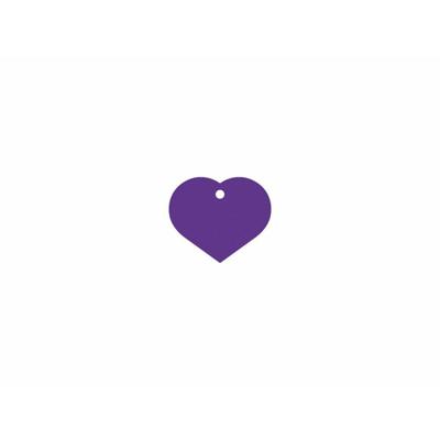Naamplaatje Imarc Heart Lila