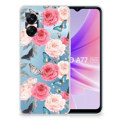 OPPO A77 | A57 5G | TPU Case | Butterfly Roses OPPO A77 | A57 5G | TPU Case | Butterfly Roses