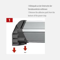 Brennenstuhl 1990500010 Bevestigingsset tafelplaat Spanbereik 16 tot 60 mm 2 stuk(s) - thumbnail
