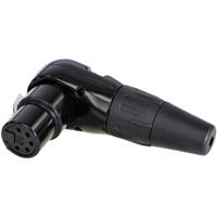 Rean AV RC5FR-B XLR-connector Koppeling, haaks Aantal polen: 5 1 stuk(s) - thumbnail
