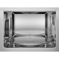 AEG 8000 Magnetron inbouw l zwart / vlekvrij rvs MBB1756DEM - thumbnail