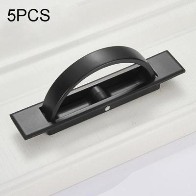 5 stuks 4206-85 tatami verborgen ingesloten roterende Flip cover knop (zwart) 5 stuks 4206-85 tatami verborgen ingesloten roterende Flip cover knop (zwart)