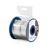 Coaxkabel | RG58CU | 10,0 m | Minirol | Wit - thumbnail