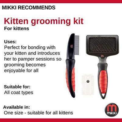 Mikki kitten grooming kit