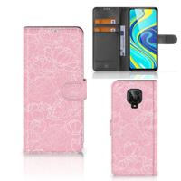 Xiaomi Redmi Note 9 Pro | Note 9S Hoesje White Flowers - thumbnail