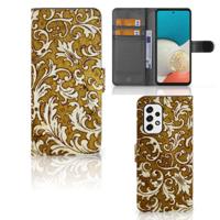 Wallet Case Samsung Galaxy A53 Barok Goud - thumbnail