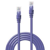 LINDY 48129 RJ45 Netwerkkabel, patchkabel CAT 6 U/UTP 20.00 m Violet 1 stuk(s) - thumbnail