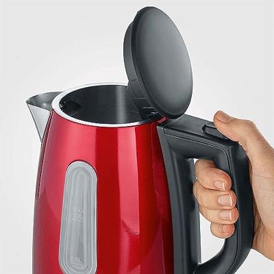 Severin WK3417 Waterkoker 1L 2200W Rood - thumbnail