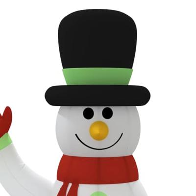 VidaXL Sneeuwpopfamilie opblaasbaar met led's 360 cm VidaXL Sneeuwpopfamilie opblaasbaar met led's 360 cm