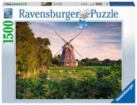Puzzel ravensburger windmolen aan oostzee 1500st - thumbnail