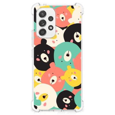 Samsung Galaxy A53 5G Stevig | Bumper Hoesje | Bears Samsung Galaxy A53 5G Stevig | Bumper Hoesje | Bears