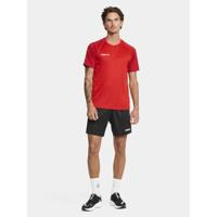 Craft 1912725 Squad 2.0 Contrast Jersey M - Bright Red/Express - S - thumbnail
