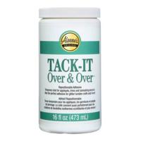 Aleene's • tack-it over & over repositionable adhesive 16 fl. oz. jar - thumbnail