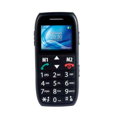 Fysic FM-7500 Mobiele Senioren Telefoon 32GB met Grote Toetsen - GSM Mobiele Telefoon met SOS-Knop - Inclusief Laadstation - Zwart