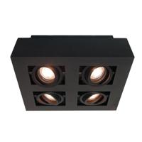 Artdelight Spot Bosco 4 lichts L 25 cm B 25 cm zwart - thumbnail