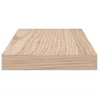 Wandschapppen 4 st 80x23,5x4 cm bewerkt hout - thumbnail