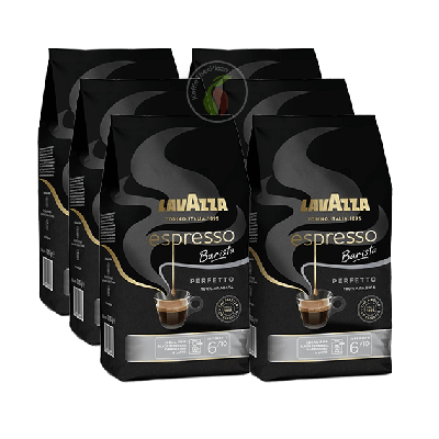 Koffie lavazza espresso bonen barista perfetto 1kg Koffie lavazza espresso bonen barista perfetto 1kg