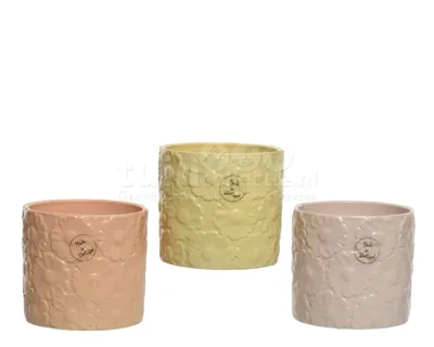 Bloempot keramiek Ø12.8x13.1cm