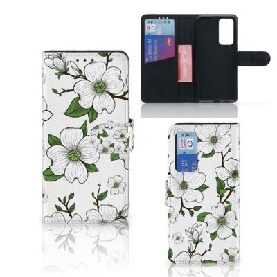 Huawei P40 Hoesje Dogwood Flowers Huawei P40 Hoesje Dogwood Flowers
