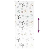 Doucherolgordijn 110x240 cm stofbreedte 106 cm - thumbnail