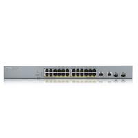 Zyxel GS1350-26HP-EU0101F netwerk-switch Managed L2 Gigabit Ethernet (10/100/1000) Grijs Power over - thumbnail