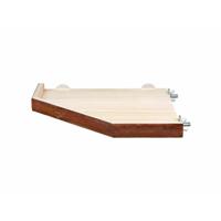 TRIXIE NATURAL LIVING AFDAK MET LIGPLAATS 17X17 CM 3 ST - thumbnail