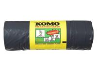 Komo vuilniszakken met trekband 60 liter 60x80 cm 15 stuks - thumbnail