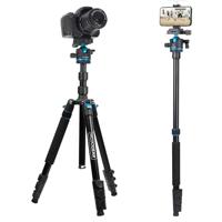 MOJOGEAR Swift Fotostatief 175cm met monopod voor Camera en Smartphone - thumbnail