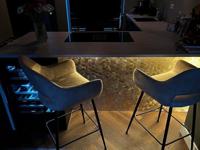 Mozaïek Isodeco Steenstrip Hexagon Zelfklevend 29.0x28.0 cm Geborsteld Goud Isodeco - thumbnail