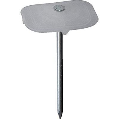 Fischer NSB Ovale spijkerclip 48311 Halogeenvrij Grijs 150 stuk(s)