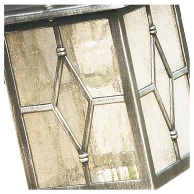 Searchlight Klassieke muurlampGenoa Down zwart zilver - 1642