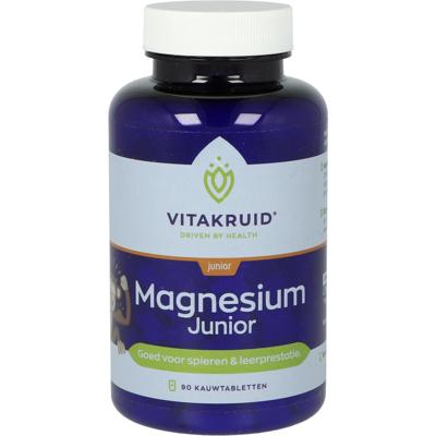 Vitakruid Magnesium junior 90 Kauwtabletten