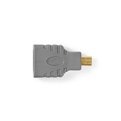 Bandridge HDMI-Adapter | HDMI-Micro-Connector naar HDMI Female | Grijs | 1 stuks - BVP130 BVP130